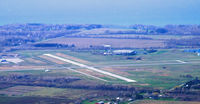 Chautauqua County/dunkirk Airport (DKK) - Lake Erie in the background - by Jim Uber