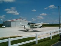 New Castle-henry Co Municipal Airport (UWL) - Tarmac, and N8941V, which I've flown in twice. - by IndyPilot63