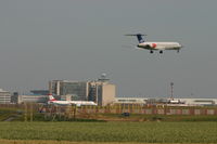 Brussels Airport, Brussels / Zaventem   Belgium (BRU) - arrivals on rwy 02 - taking off rwy 07R - by Daniel Vanderauwera