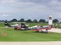 Sywell Aerodrome Airport, Northampton, England United Kingdom (EGBK) - Flying club aircraft at Sywell - by Simon Palmer