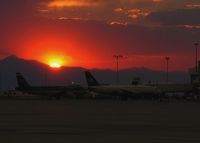 Denver International Airport (DEN) - US Airways Airbuses on C concourse. - by Francisco Undiks