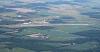 Defiance Memorial Airport (DFI) - View from 4500' - by Bob Simmermon
