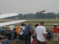 Wittman Regional Airport (OSH) - Patty Wagstaff cuts the ribbon at Airventure '07 - by Bob Simmermon