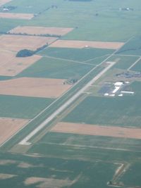 Putnam County Airport (OWX) - View from 4500' - by Bob Simmermon