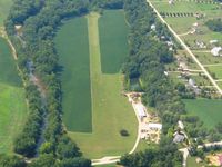 Clarks Dream Strip Airport (03I) - View from 3000' - by Bob Simmermon