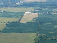 Columbus Southwest Airport (04I) - Looking east from 2500'.  Looks like Eddie's still keeping it mowed. - by Bob Simmermon