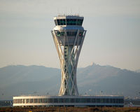 Barcelona International Airport, Barcelona Spain (LEBL) - The new ATC tower of BCN, operative from February 2007. - by Jorge Molina