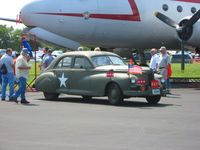 Fairfield County Airport (LHQ) - 1942 Packard and C54 at Wings of Victory - Lancaster, OH - by Bob Simmermon
