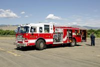 Boulder Municipal Airport (BDU) - Boulder Fire & Rescue at Boulder Opne House - by John Little