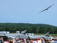 Fairfield County Airport (LHQ) - B24 Liberator (N24927) at Wings of Victory Airshow - Lancaster, OH - by Bob Simmermon