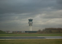 Brussels Airport, Brussels / Zaventem   Belgium (EBBR) - Zaventem Airport - ATC Tower, with storm clouds. - by Jorge Molina