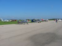 Grimes Field Airport (I74) - Breakfast crowd on Sunday morning. - by Bob Simmermon