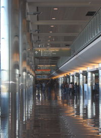 Ted Stevens Anchorage International Airport (ANC) - South Terminal C Concourse Pillars - by Doug Robertson