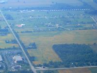 Brennand Airport (79C) - Looking west from 3500' - by Bob Simmermon