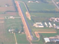 Nappanee Municipal Airport (C03) - Looking SE from 3500' - by Bob Simmermon