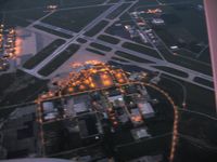 Fort Wayne International Airport (FWA) - From 4500' at early dawn - by Bob Simmermon