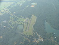 Lake Murray State Park Airport (1F1) - Good look at Rnwy 32 - by B.Pine