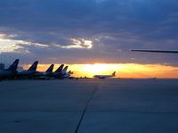 Denver International Airport (DEN) - A Colorado sunset. - by Francisco Undiks