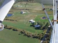 Treichler Farm Airport (5NK9) - Pete's home strip (pete's at the controls of the Fleet photo plane N8600) - by Jim Uber