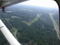 Cox Airport (NC81) - Looking East - by George Abbott