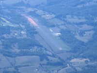 New Tazewell Municipal Airport (3A2) - From 8000' - by Bob Simmermon