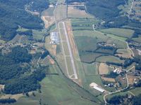 Macon County Airport (1A5) - From 8000' - by Bob Simmermon