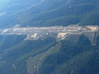 Morehead-rowan County Clyde A. Thomas Regional Airport (M97) - New airport from 8000' - by Bob Simmermon