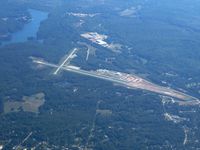 Toccoa Rg Letourneau Field Airport (TOC) - From 8000' - by Bob Simmermon