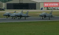 RAF Fairford Airport, Fairford, England United Kingdom (FFD) - Midnight Hawks at Royal International Air Tattoo 2004 - by Steve Staunton