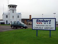 Carlisle Airport - Airport under new ownership - by Terry Fletcher