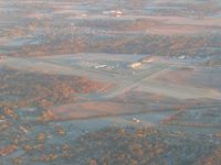 Anderson Muni-darlington Field Airport (AID) - From 4500' on a frosty fall morning - by Bob Simmermon