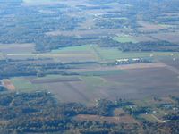 Effingham County Memorial Airport (1H2) - Looking south from 4500' - by Bob Simmermon