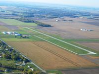 Greenville Airport (GRE) - In the pattern, looking south. - by Bob Simmermon