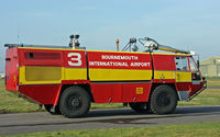Bournemouth Airport, Bournemouth, England United Kingdom (EGHH) - Fire Engine no.3 - by Les Rickman