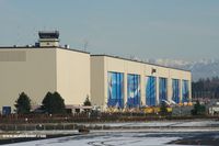 Snohomish County (paine Fld) Airport (PAE) - Boeing main building at the Everett plant - by Michel Teiten ( www.mablehome.com )
