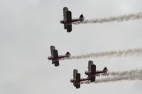 RAF Fairford Airport, Fairford, England United Kingdom (FFD) - Team Guinot at Royal International Air Tattoo 2007 - by Steve Staunton