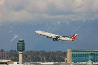 Vancouver International Airport, Vancouver, British Columbia Canada (YVR) - PAL A340 departs to LAS,May 2007 - by metricbolt