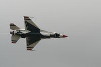 RAF Fairford Airport, Fairford, England United Kingdom (FFD) - Thunderbirds display at Royal International Air Tattoo 2007 - by Steve Staunton