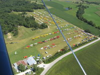 Antique Airfield Airport (IA27) - Antique Airfield at the height of the 2007 National AAA/APM Fly-in - by Photo Courtesy of Jeff Cain
