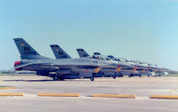 Randolph Afb Airport (RND) - 474th Tactical Fighter Wing line at Randolph AFB - by Zane Adams