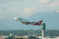 Vancouver International Airport, Vancouver, British Columbia Canada (YVR) - Qantas B747 to SYD via SFO,summer 2007 - by metricbolt