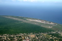 Las Américas-JFPG International Airport (Dr. José Fco. Peña Gómez) - Aerial view of Las Americas International Airport - by jcporcella