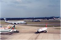 London Heathrow Airport, London, England United Kingdom (LHR) - busy Heathrow scene,Jul.2001 - by metricbolt