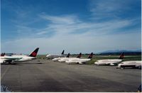 Vancouver International Airport, Vancouver, British Columbia Canada (YVR) - Air Canada grounded after Sep.11.2001 Twin Towers attack,New York - by metricbolt