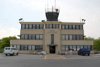 Martin State Airport (MTN) - restored art deco tower and terminal at Martin State Airport - by J.G. Handelman