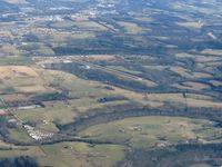 Carroll County Airport (4M1) - Westbound from 4500' - by Bob Simmermon