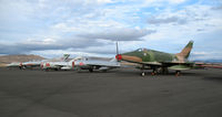 4SD Airport - Air Classics flight line - jet warbirds - by Steve Nation