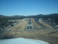 Big Bear City Airport (L35) - L35 Rwy08 Short Final - by COOL LAST SAMURAI