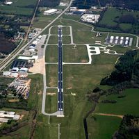 Drake Field Airport (FYV) - Aerial Photo - by Arkansas Department of Aeronautics