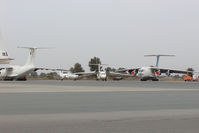 Ras Al Khaimah International Airport, Ras al-Khaimah United Arab Emirates (RKT) - Some stored russians - by Yakfreak - VAP
